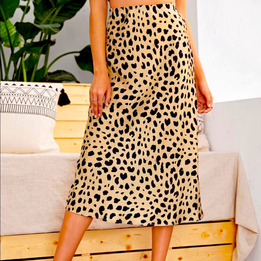 Animal Print Skirt